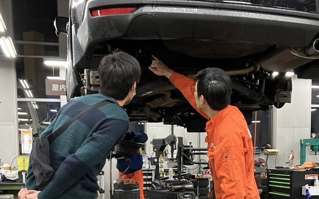 立ち合い車検のイメージ