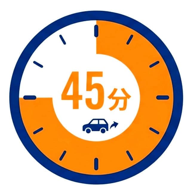 45分のイメージ